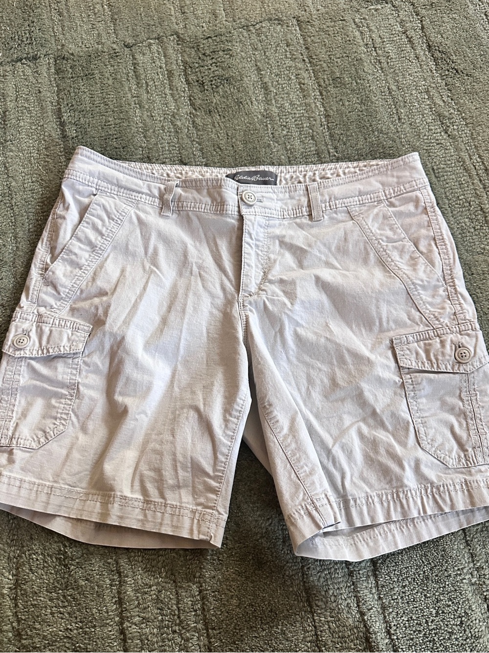Eddie Bauer Light Beige Cargo Women's Shorts